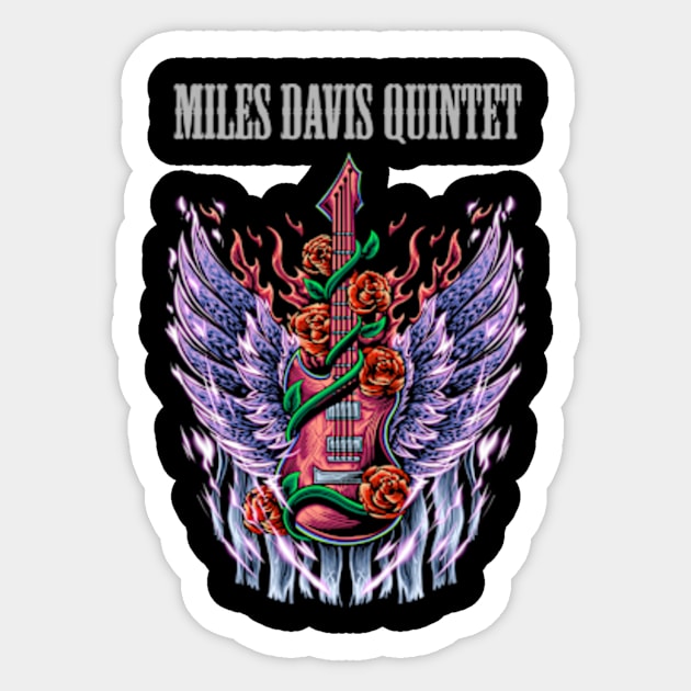 MILES DAVIS QUINTET BAND Sticker by citrus_sizzle